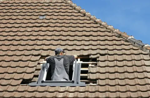 Pose de velux à Oudon